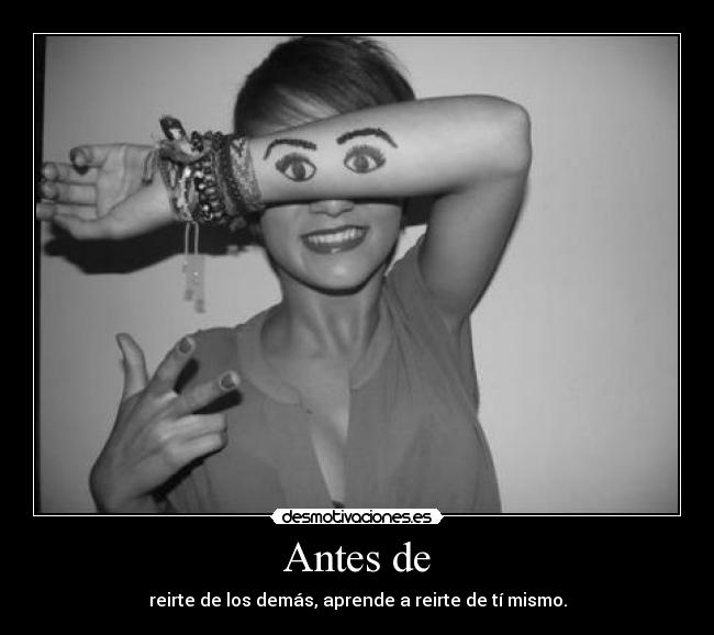 Antes de - 