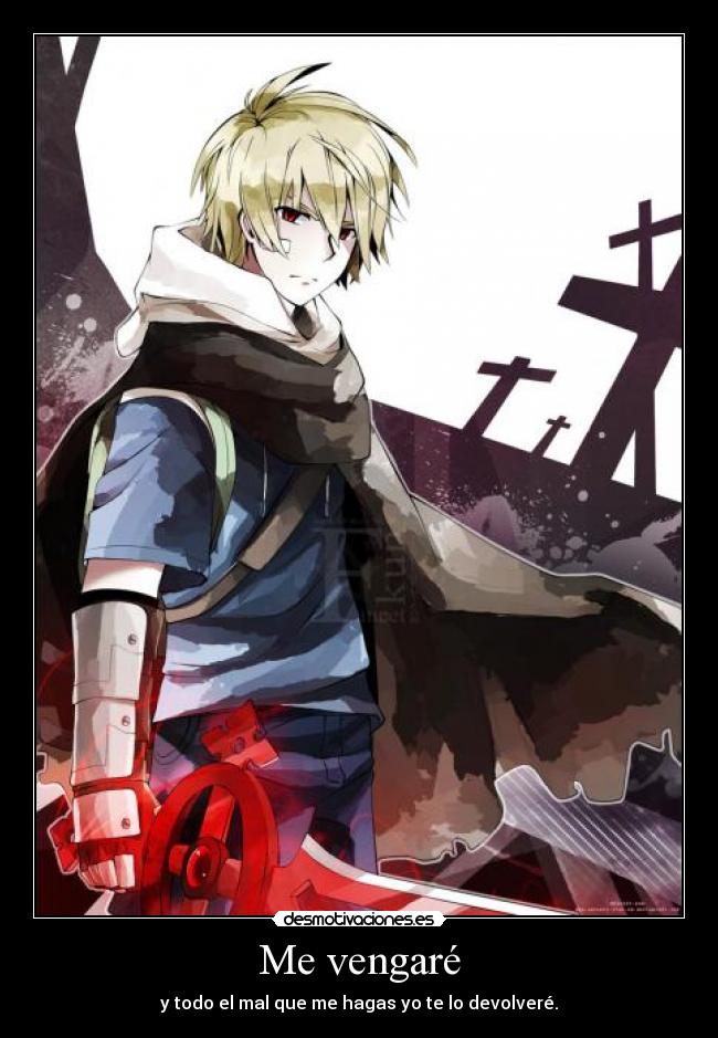 Me vengaré -