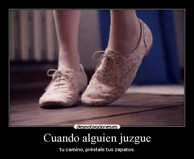 Cuando alguien juzgue - 