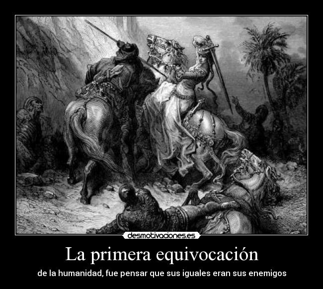 La primera equivocación -
