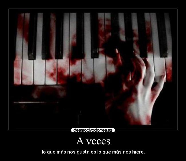 A veces -