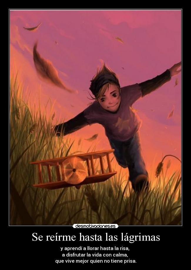 Se reírme hasta las lágrimas - 