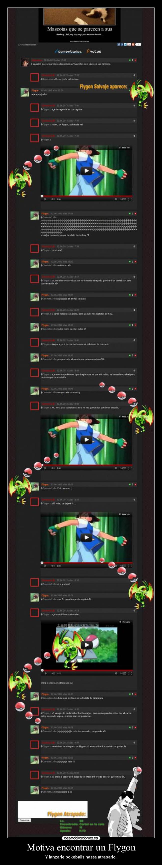 Motiva encontrar un Flygon - 