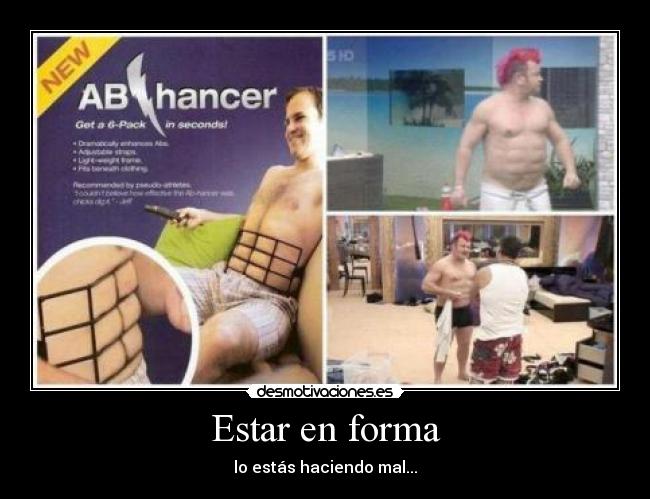Estar en forma -