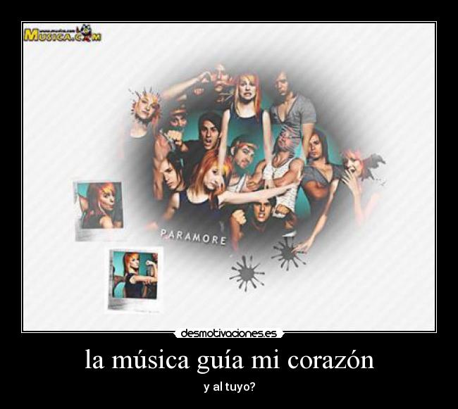 la música guía mi corazón - y al tuyo?