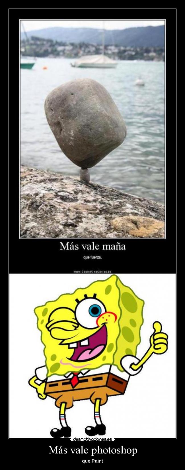 carteles bob esponja desmotivaciones