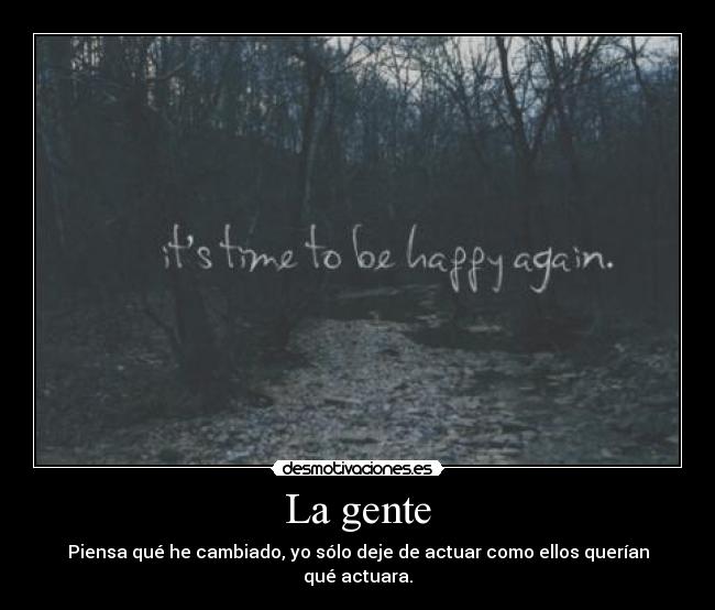 La gente - 