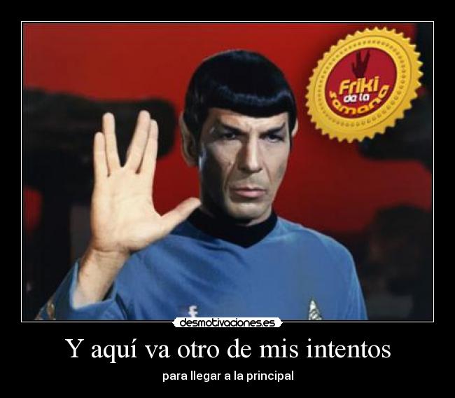 Y aquí va otro de mis intentos -