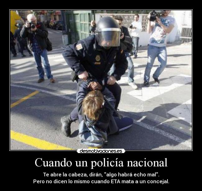 Cuando un policía nacional - 
