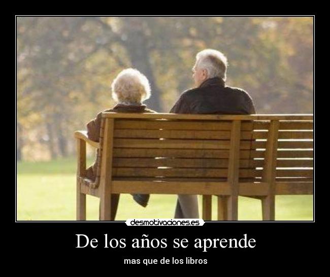De los años se aprende - 