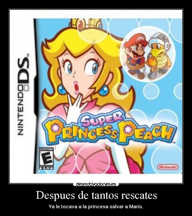 Despues de tantos rescates -