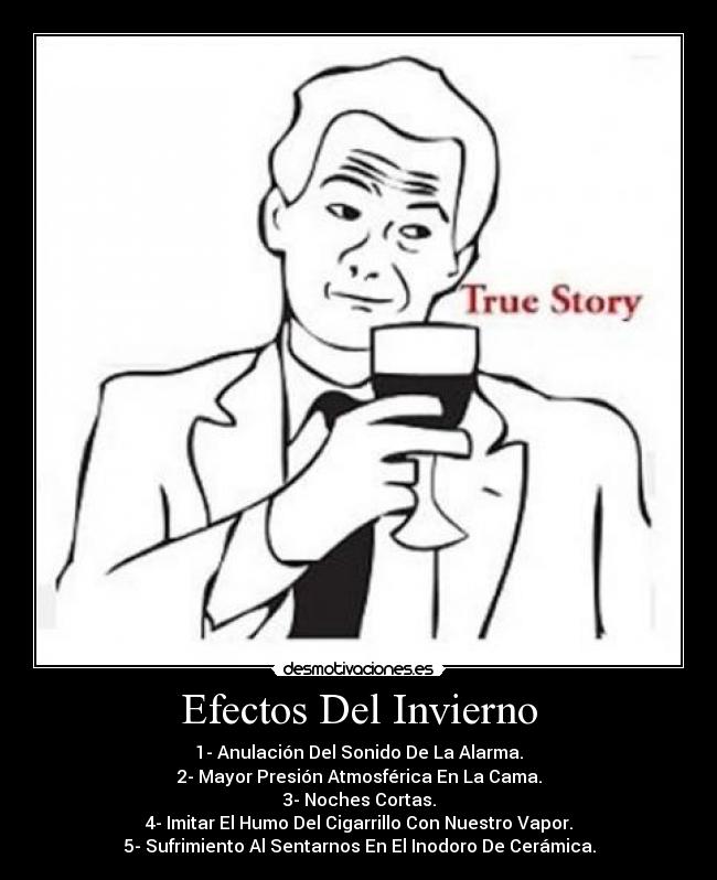 carteles efectos inviernos desmotivaciones