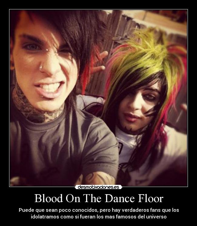 carteles botdf blood the dance floor jayy von monroe dahvie vanity desmotivaciones