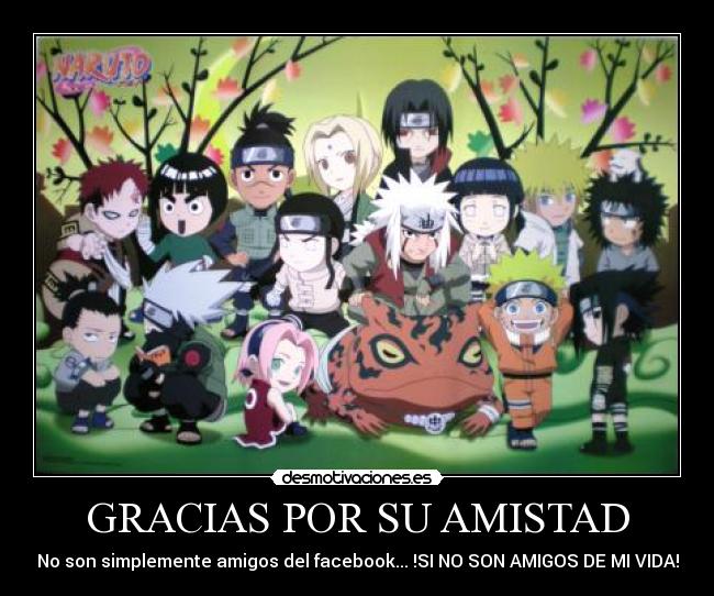 GRACIAS POR SU AMISTAD -