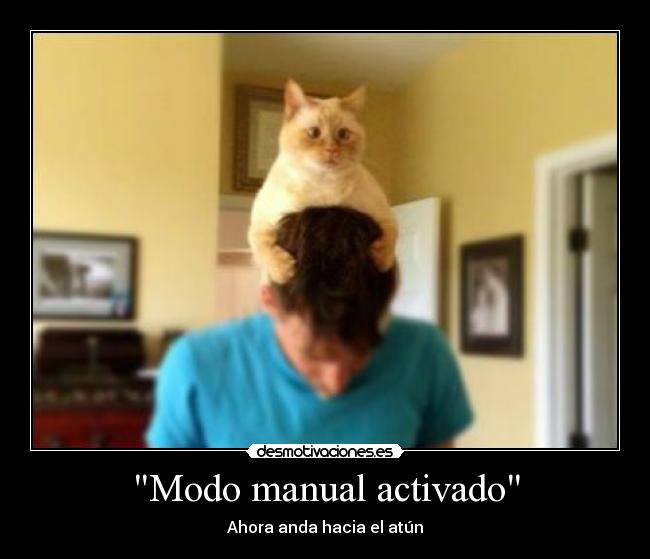 Modo manual activado - 