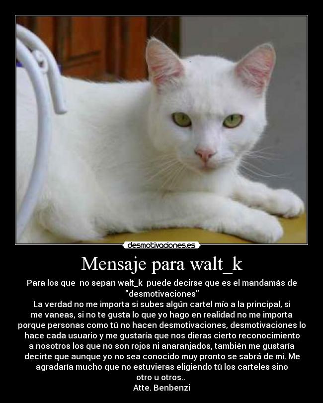 carteles walt desmotivaciones