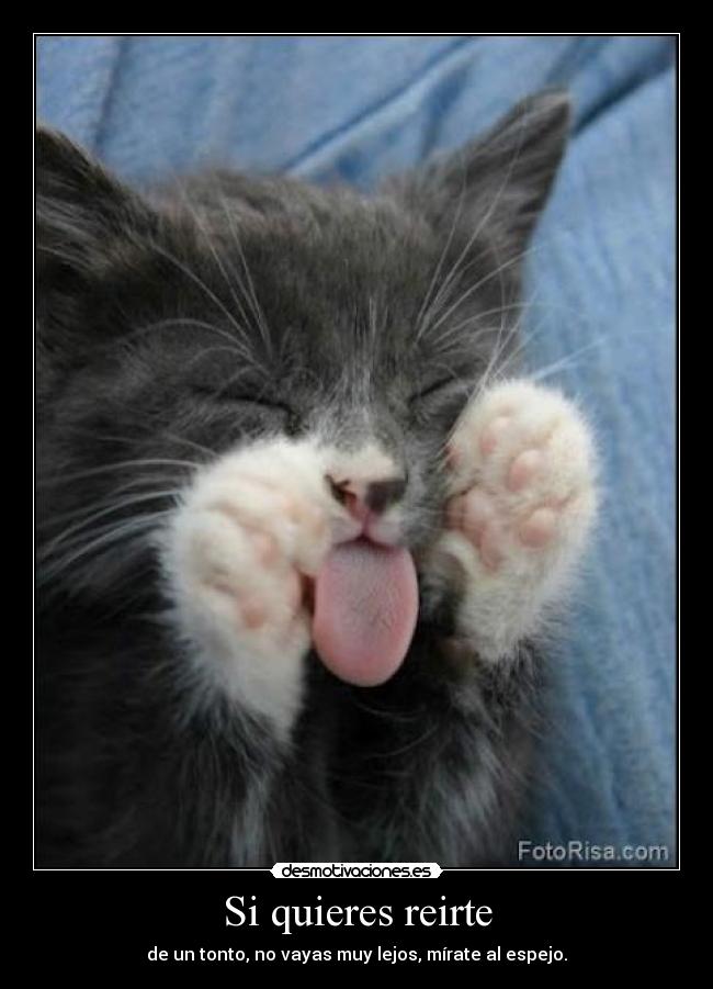 Si quieres reirte - 