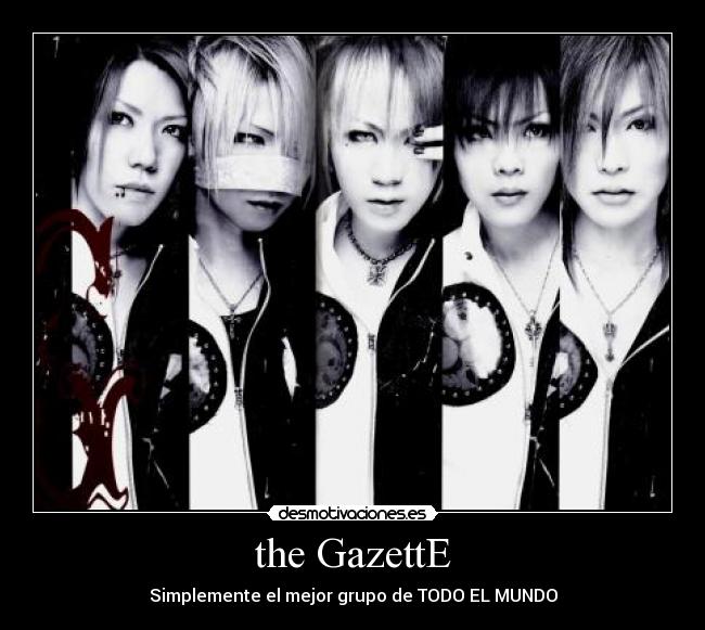 the GazettE -