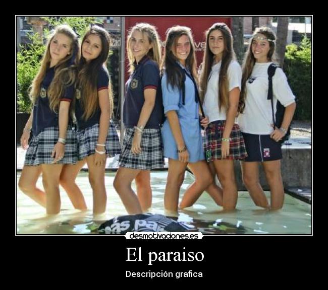 El paraiso - Descripción grafica