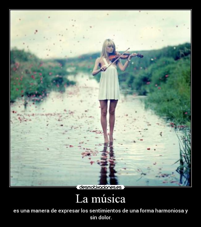 La música -