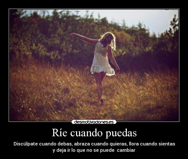 Ríe cuando puedas -