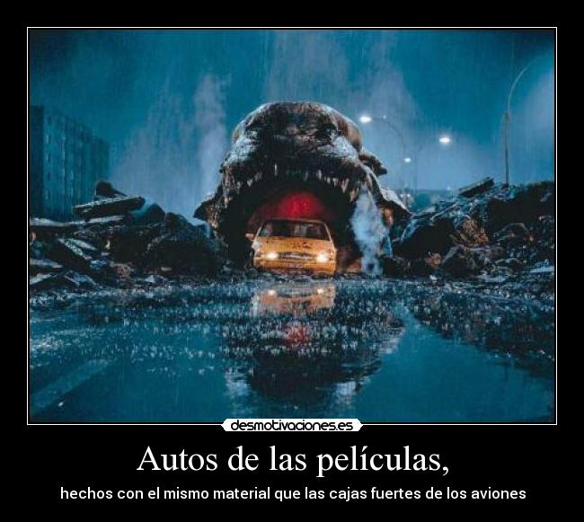 Autos de las películas, - 