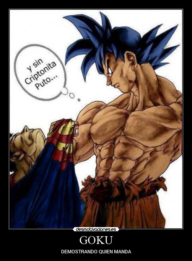GOKU - DEMOSTRANDO QUIEN MANDA