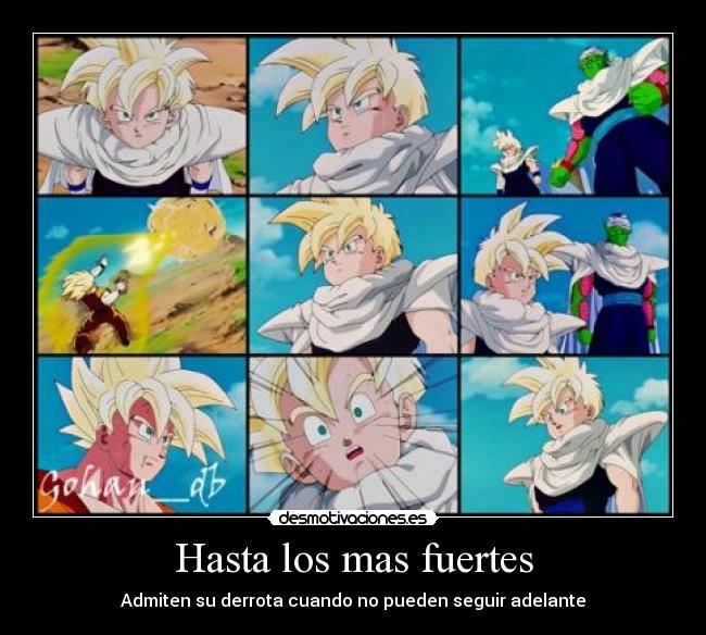 Hasta los mas fuertes - Admiten su derrota cuando no pueden seguir adelante