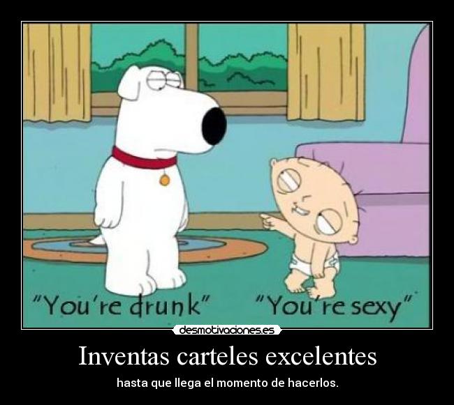 Inventas carteles excelentes -