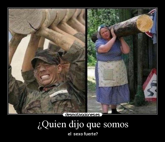 carteles myrna llevando lena para cabana desmotivaciones