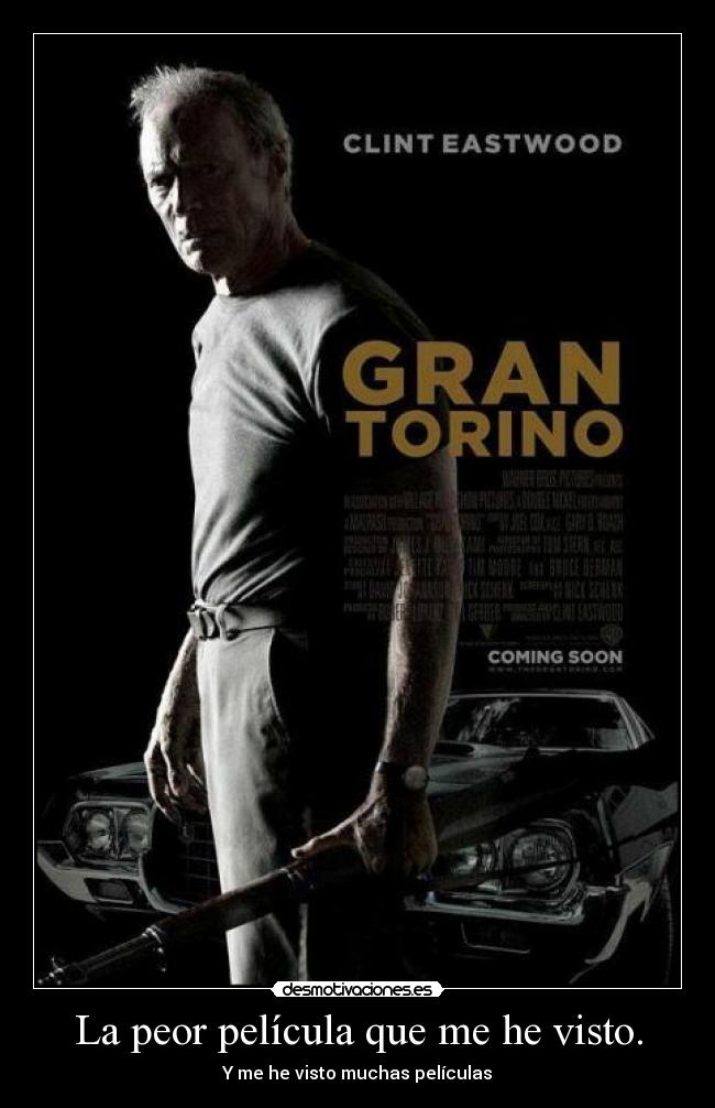 La peor película que me he visto. - Y me he visto muchas películas