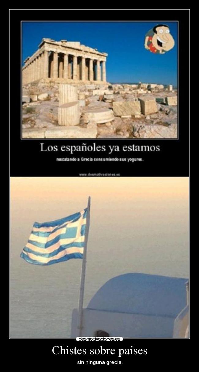 Chistes sobre países - sin ninguna grecia.