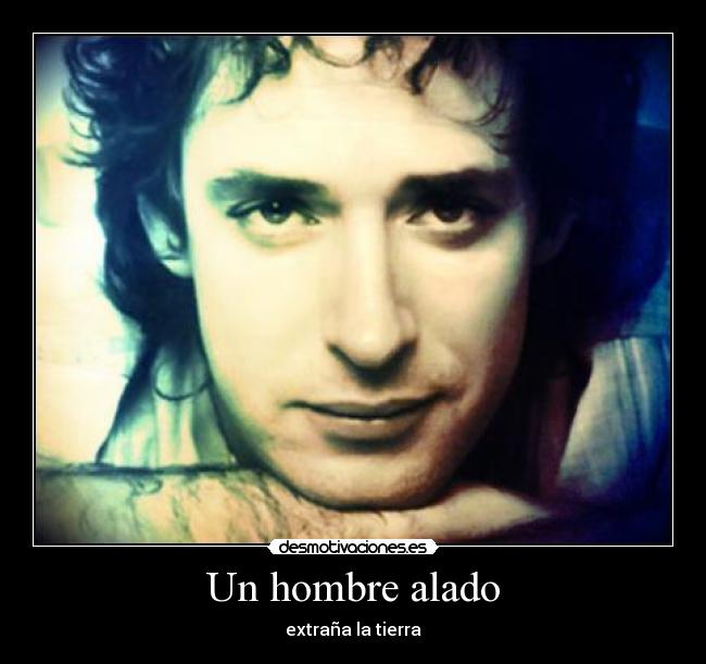 Un hombre alado - extraña la tierra