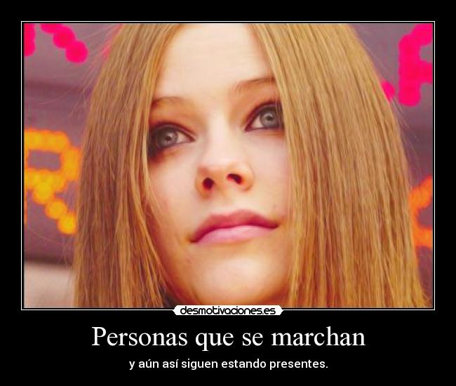 Personas que se marchan - 