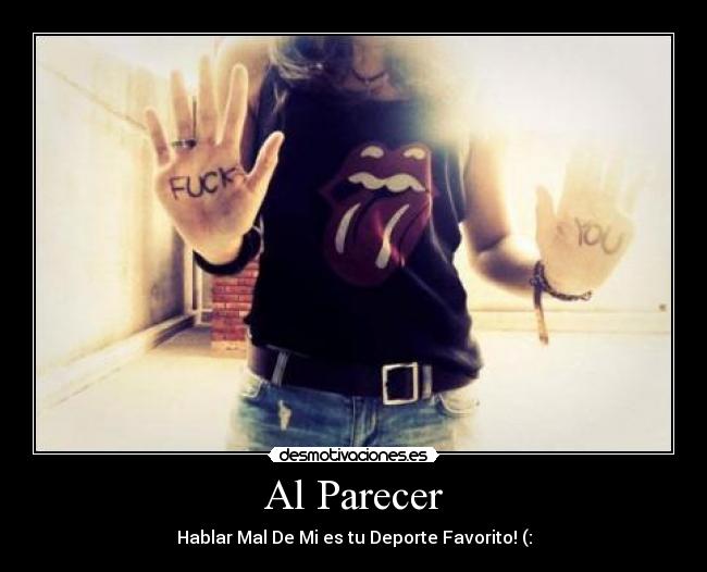 Al Parecer -