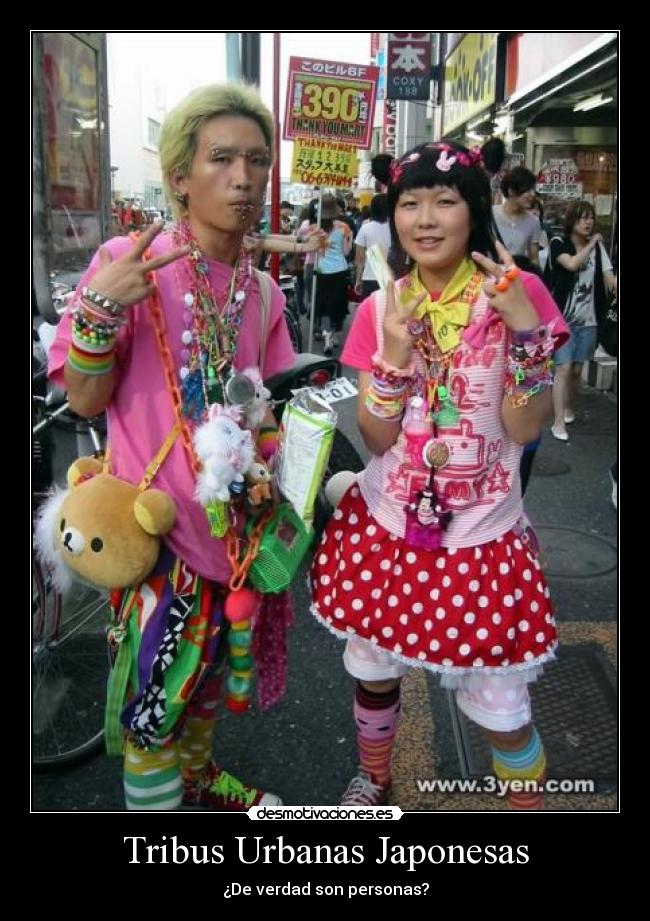 Tribus Urbanas Japonesas - ¿De verdad son personas?