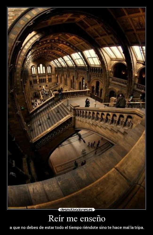 Reír me enseño -