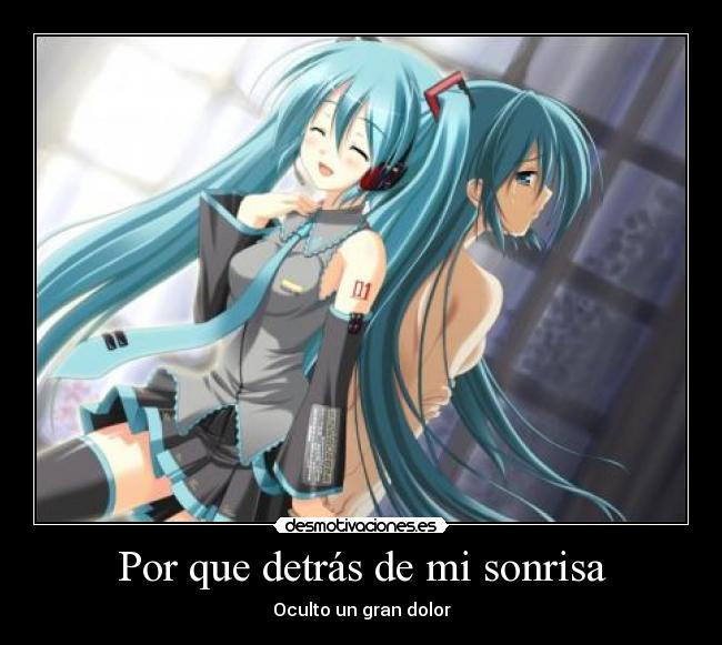 Por que detrás de mi sonrisa -