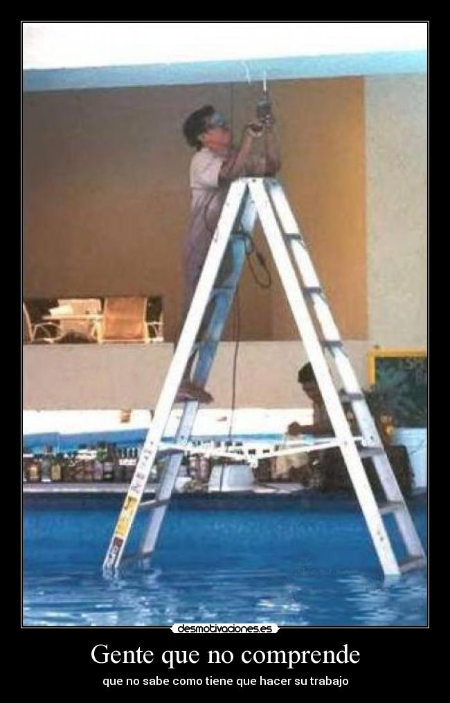 Gente que no comprende -