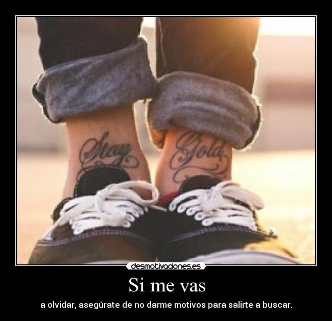 Si me vas - 