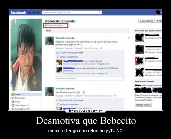 Desmotiva que Bebecito - emoxito tenga una relación y ¡TU NO!