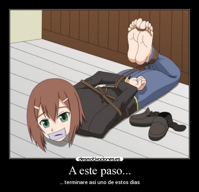 carteles anime harukaze baka test hideyoshi kinoshita muchos amenazan con secuestrarme ttwtt desmotivaciones