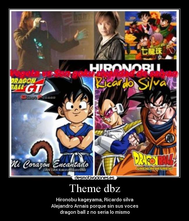 carteles vegeta son goku desmotivaciones