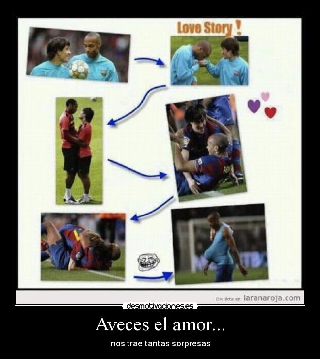 Aveces el amor... - nos trae tantas sorpresas