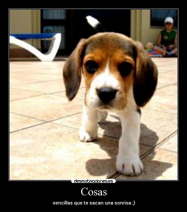 Cosas - sencillas que te sacan una sonrisa ;)