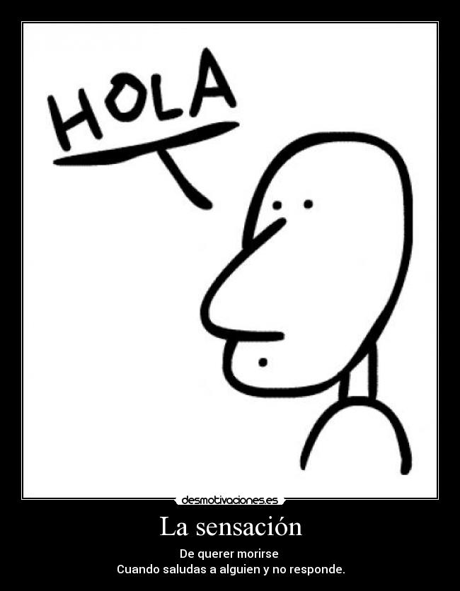 La sensación - 
