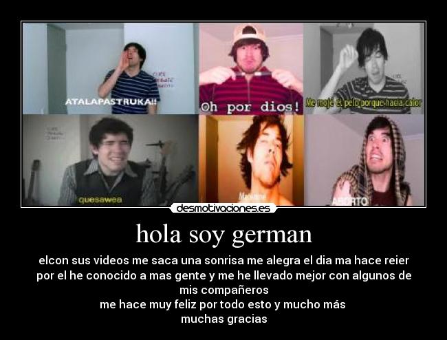 carteles holasoygerman desmotivaciones