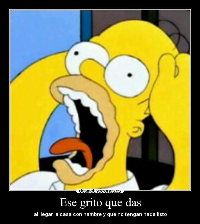 carteles ese grito que das desmotivaciones