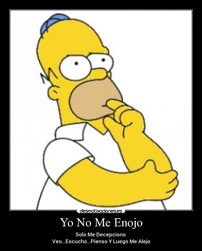 Yo No Me Enojo -