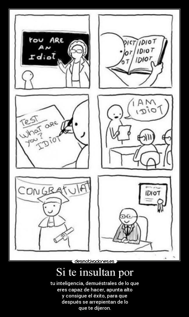 Si te insultan por -